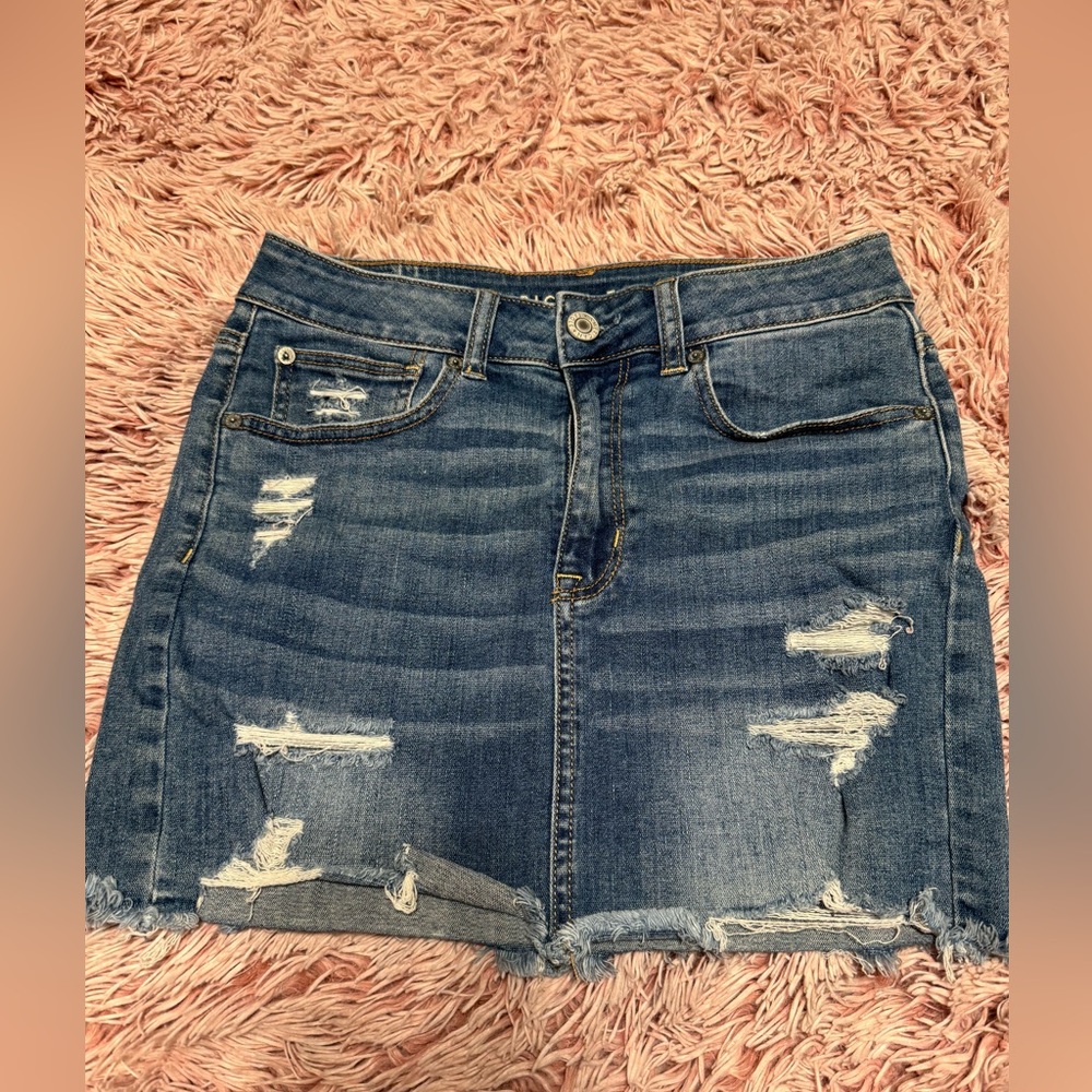 AE jean skirt